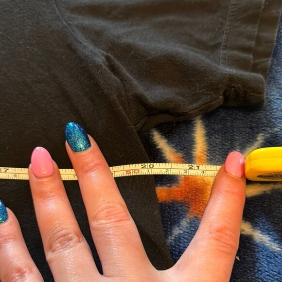 True Religion Black Short Sleeve Tee with Graphic Design - Picture 5 of 6